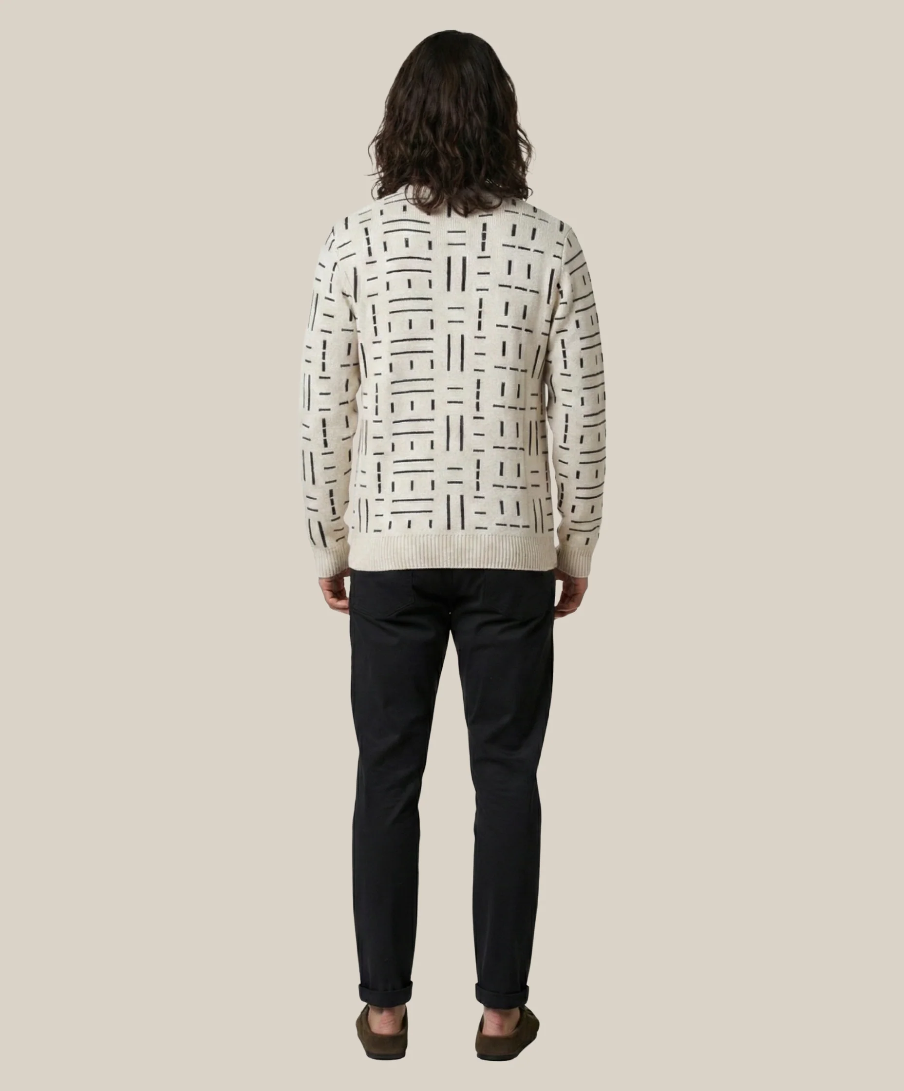 Tenoch Ash & Black Lounge Sweater - Image 5