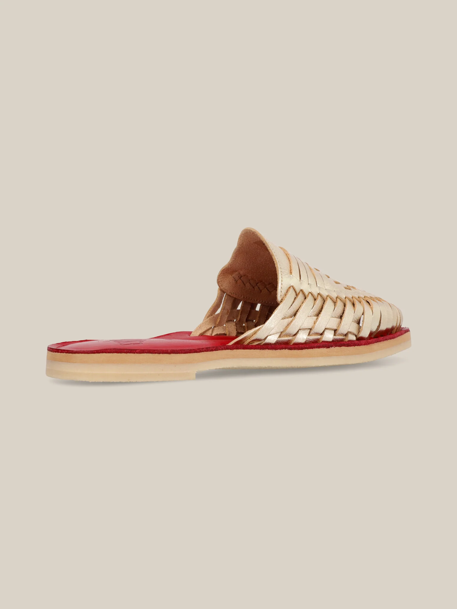 Gold Slip Ons –  Women - Image 5