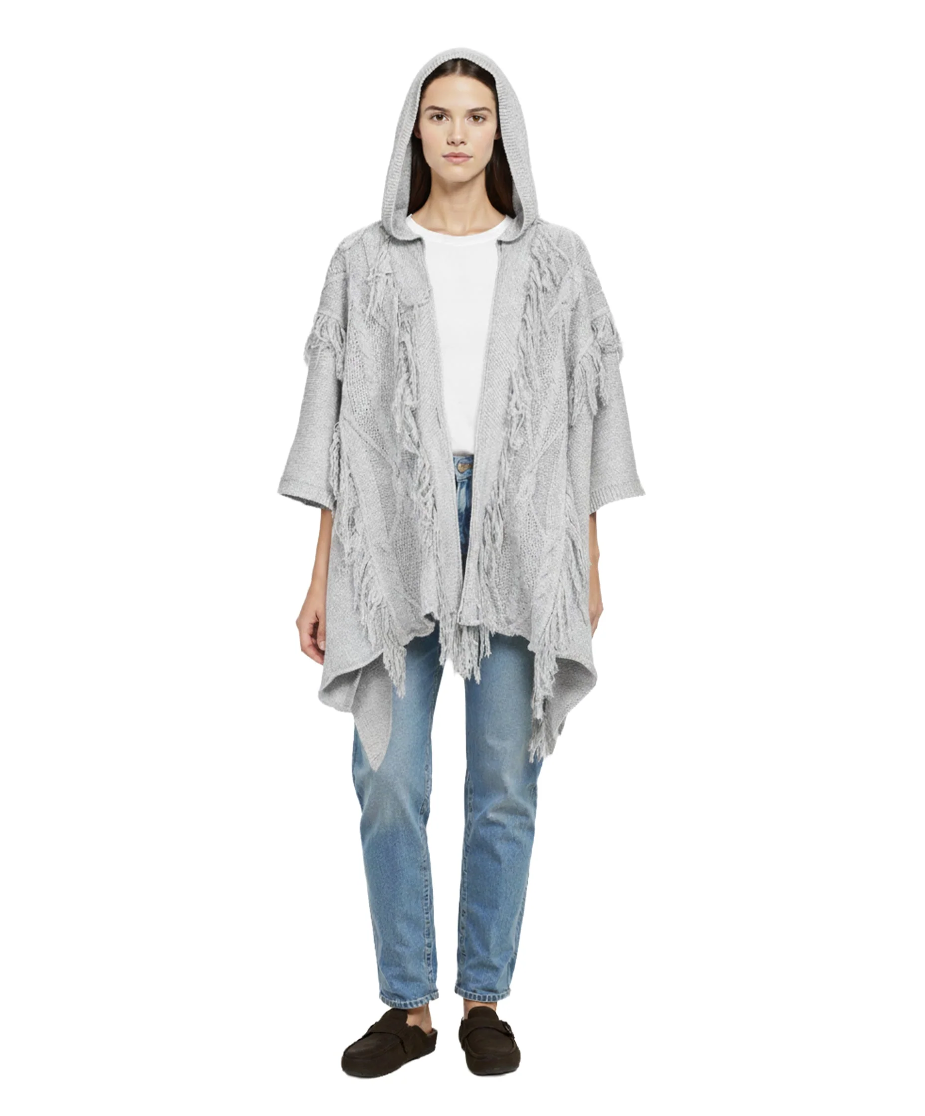 Half Light Hoodie Poncho - Image 3