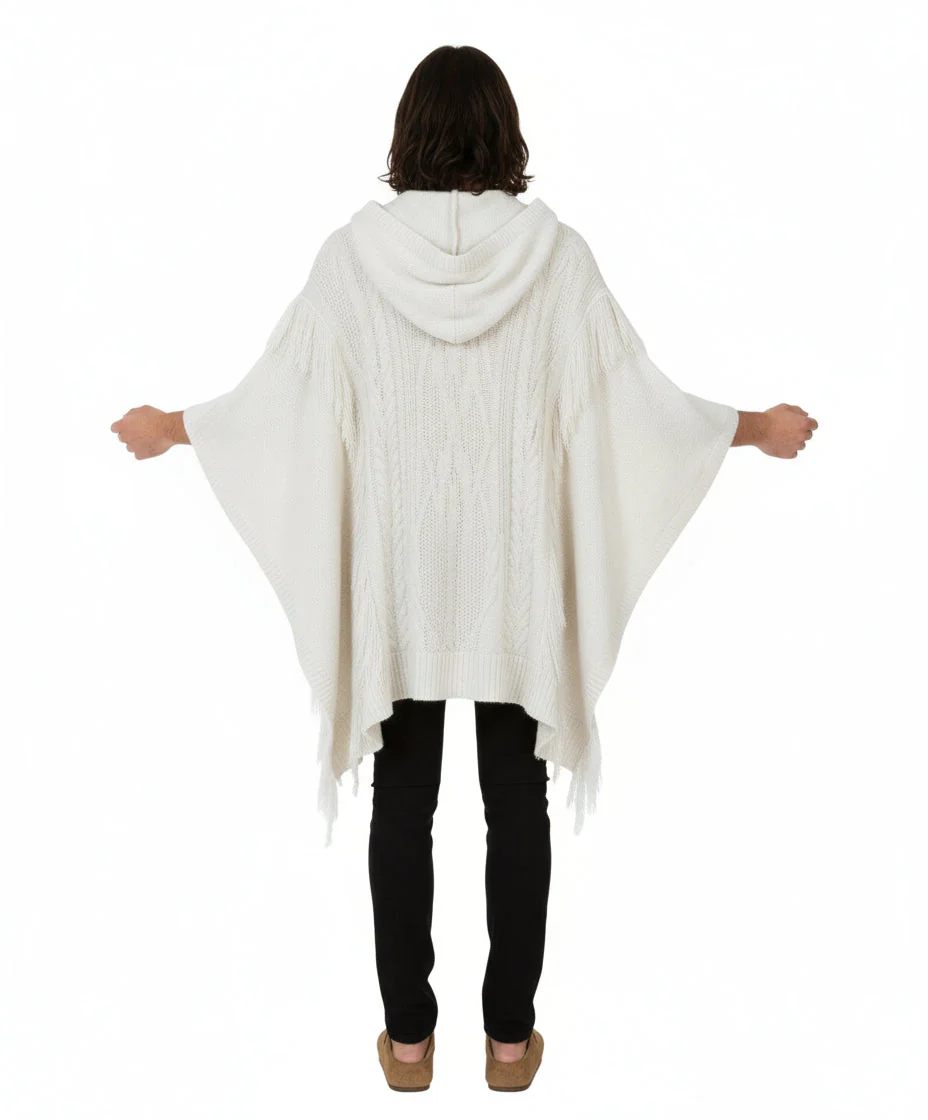 Full Moon Hoodie Poncho - Image 5