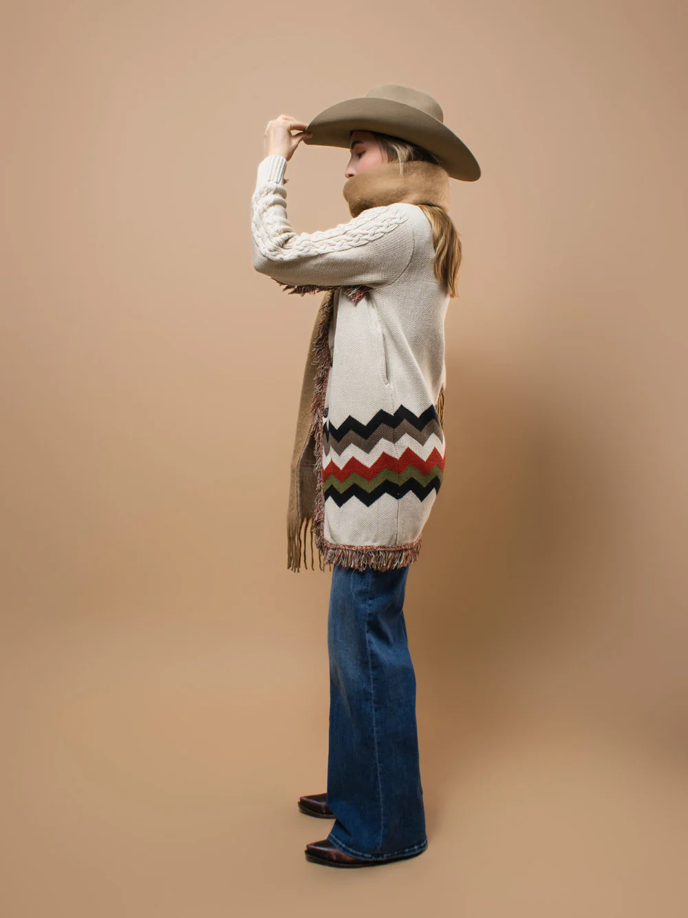 Paricutin V-Neck Heritage Cardigan - Image 5