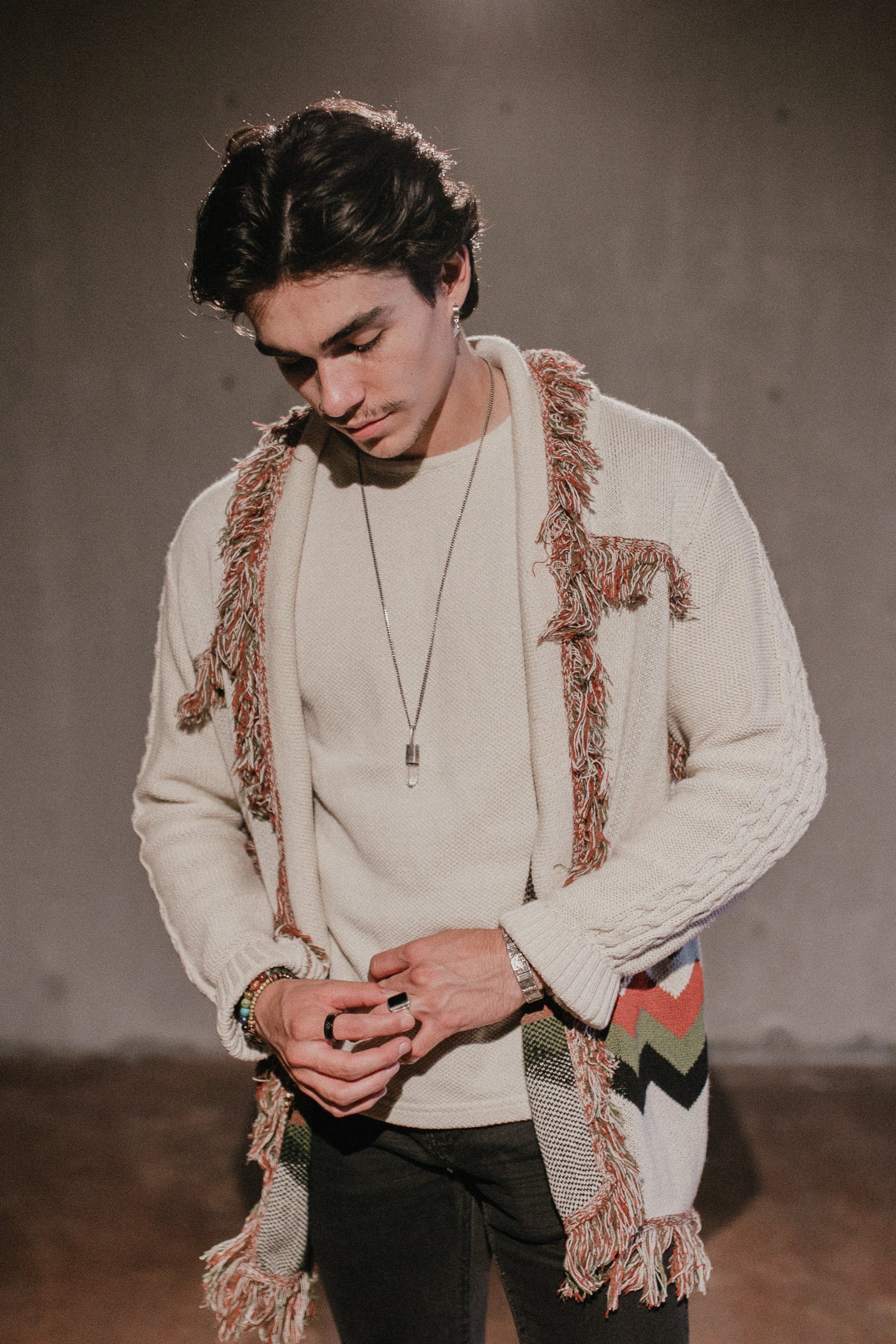 Paricutin V-Neck Heritage Cardigan - Image 7