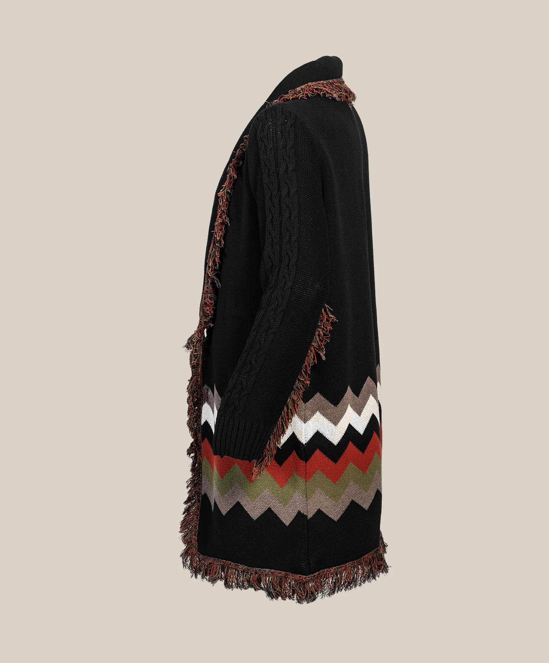 Xitle V-Neck Heritage Cardigan - Image 3